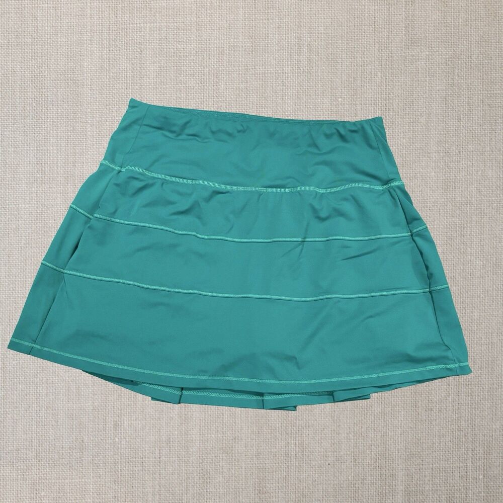 Green Women’s Active Performance Skort Built-In Shorts Size 8 Tennis Pickleball
